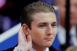 Phong thái Barron Trump