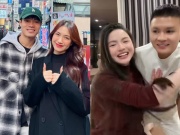 Bóng đá - Quang Hải - Chu Thanh Huyền vui đùa cuối năm, Hòa Minzy làm rõ tin đồn ăn Tết với Văn Toàn