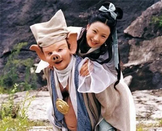 Tiểu Long Nữ&nbsp;có mối tình đáng yêu với Trư Bát Giới trên màn ảnh.