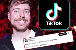 Công nghệ thông tin - &quot;Ông trùm YouTuber&quot; MrBeast muốn góp tiền mua lại TikTok?