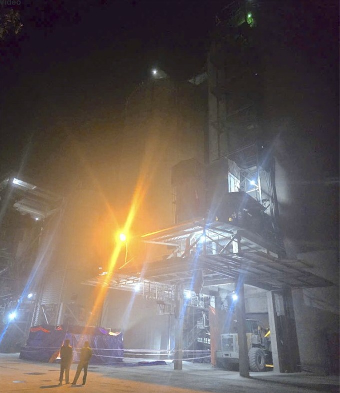 Khu vực xảy ra sự cố. Ảnh: Hùng Lê