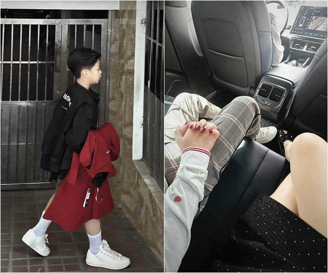 Lương Thu Trang than thở về việc con trai bắt đầu đặt "quy tắc ngầm" trong nhà.