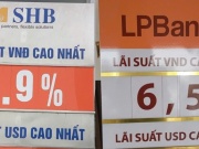 Kinh doanh - Lãi suất huy động tăng đột biến lên tới 6,9% hút tiền thưởng Tết