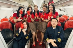 Du lịch - Những chuyến bay Tết và tình yêu bầu trời của gia đình phi công Vietjet