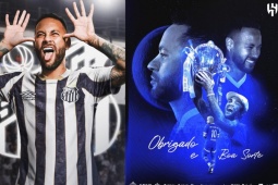 Bóng đá - Neymar chính thức rời Al Hilal trở lại Santos, từ bỏ &quot;núi tiền&quot; 65 triệu USD