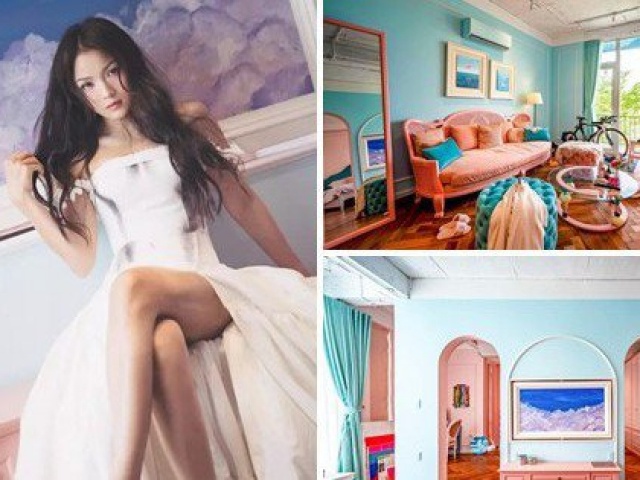 Nhà của Quý cô tuổi Tỵ: Thủy Top gây bất ngờ với 'căn nhà kẹo ngọt'