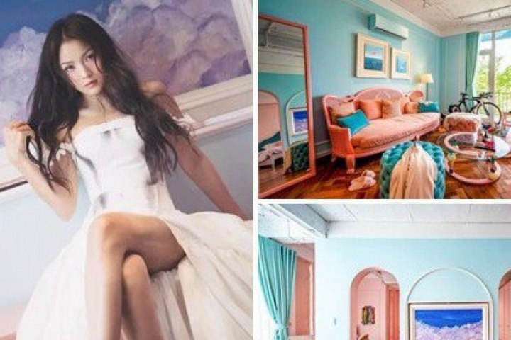 Nhà của Quý cô tuổi Tỵ: Thủy Top gây bất ngờ với 'căn nhà kẹo ngọt'