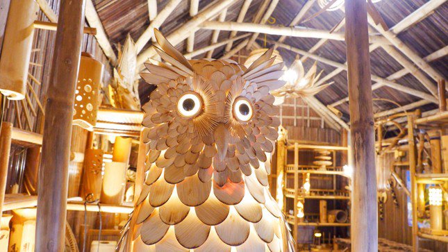 Những sản phẩm độc đáo chế tác từ tre