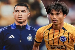 Ronaldo được chiều hết cỡ, Al Nassr nâng giá hỏi mua Mitoma 90 triệu bảng