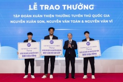 Xuân Son nhận căn hộ trị giá hơn 1 triệu USD, bầu Thiện thưởng 3 sao ĐT Việt Nam