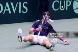 Thể thao - Nóng nhất thể thao tối 1/2: Vương quốc Anh nguy cơ xuống hạng ở Davis Cup