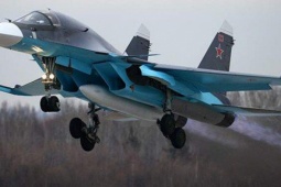 Thế giới - Su-35S hộ tống Su-34 phá hủy cứ điểm của Ukraine ở Kursk