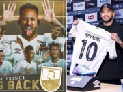 Bóng đá - Neymar trở lại Santos hoành tráng: Hàng nghìn fan chào đón, tri ân &quot;Vua&quot; Pele