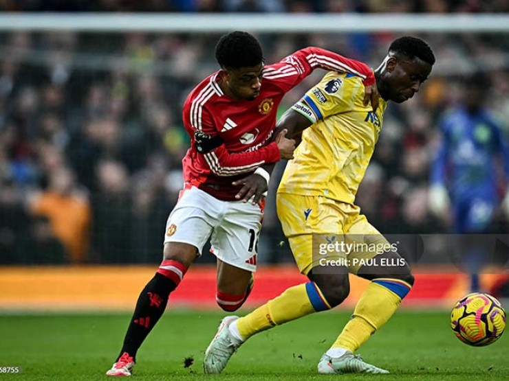 Video bóng đá MU - Crystal Palace: Cú đúp Mateta, gục ngã ở Old Trafford (Ngoại hạng Anh)