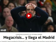 Bóng đá - Man City thua đậm: Bố Haaland giễu cợt Arsenal, báo Madrid "dằn mặt" đối thủ ở Cup C1