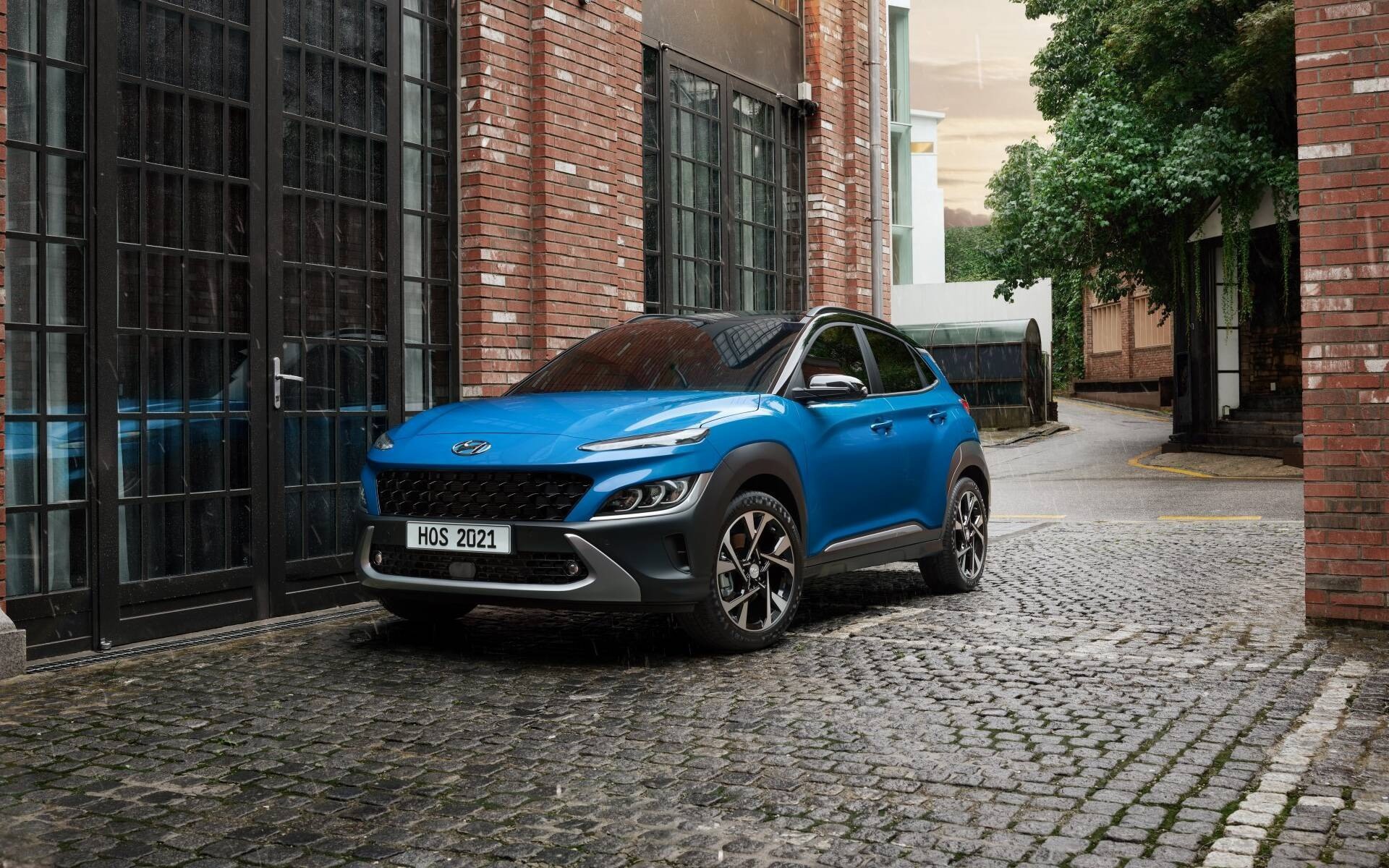 Hyundai Kona có thiết kế trẻ trung, năng động.