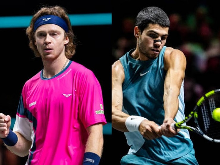 Rực lửa tennis ATP & WTA 500: Alcaraz thắng nhọc nhằn, Rublev “dạo chơi“