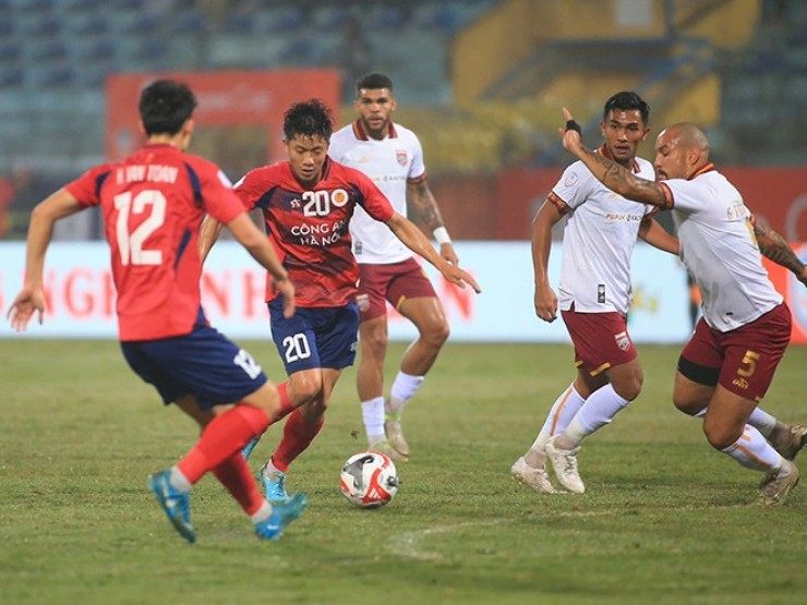 Video bóng đá Công an Hà Nội - Borneo: Siêu phẩm Đình Bắc, rượt đuổi mãn nhãn (Cúp C1 Đông Nam Á)