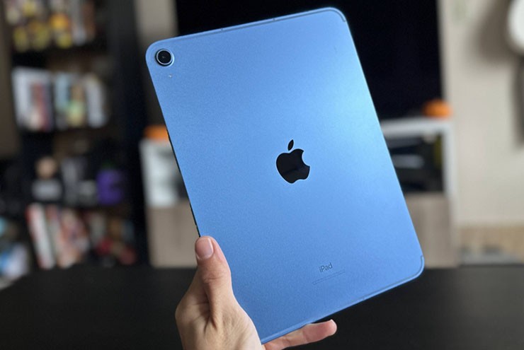 iPad 10 sở hữu thiết kế nhôm cao cấp.