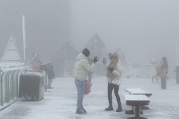 Du lịch - Những điểm có cơ hội săn tuyết ở miền núi phía Bắc