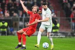 Bóng đá - Video bóng đá Bayern Munich - Bremen: Harry Kane lập cú đúp trên chấm penalty (Bundesliga)