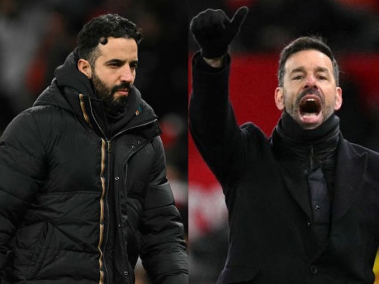 MU thắng Leicester vẫn bị Amorim chê, Van Nistelrooy mỉa mai “bàn thắng ma“