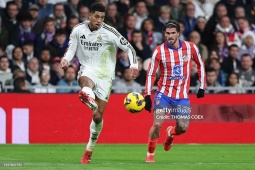 Bóng đá - Video bóng đá Real Madrid - Atletico Madrid: Cay đắng penalty, Mbappe ghi dấu ấn (La Liga)