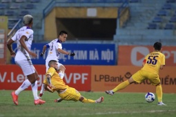 Bóng đá - Video bóng đá Hà Nội - SLNA: Văn Quyết chói sáng, thắng lợi đậm đà (V-League)