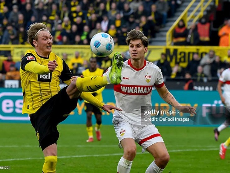 Video bóng đá Dortmund - Stuttgart: Hiệp 2 tưng bừng, thẻ đỏ đau đớn (Bundesliga)