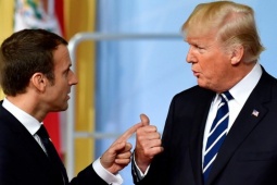 Tổng thống Pháp Macron nhắc nhở ông Trump