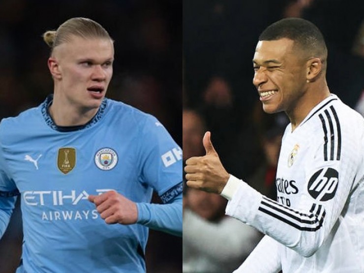 Tinh hoa hội tụ siêu đội hình Man City - Real giá 1 tỷ euro, Haaland so kè Mbappe