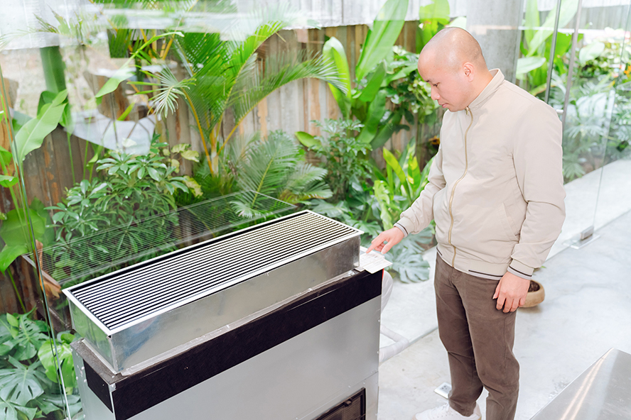 Điều hòa đem lại chất lượng không khí và không gian làm việc dễ chịu 