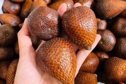 Thị trường - Tiêu dùng - Loại quả có vỏ như da rắn nhưng lại rất ngon, chị em không tiếc tiền mua về ăn