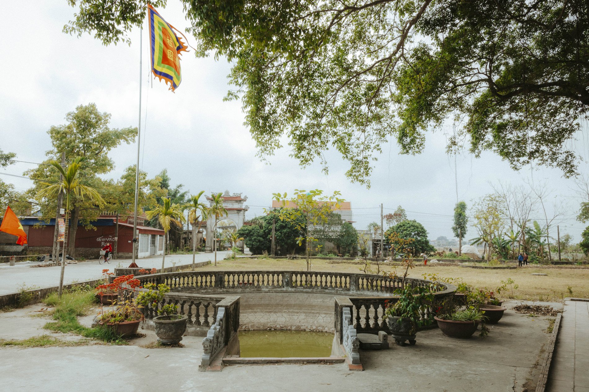 Ngôi đền cổ cách Hà Nội 70km, có &#39;báu vật xanh&#39; trăm tuổi thu hút du khách - 3