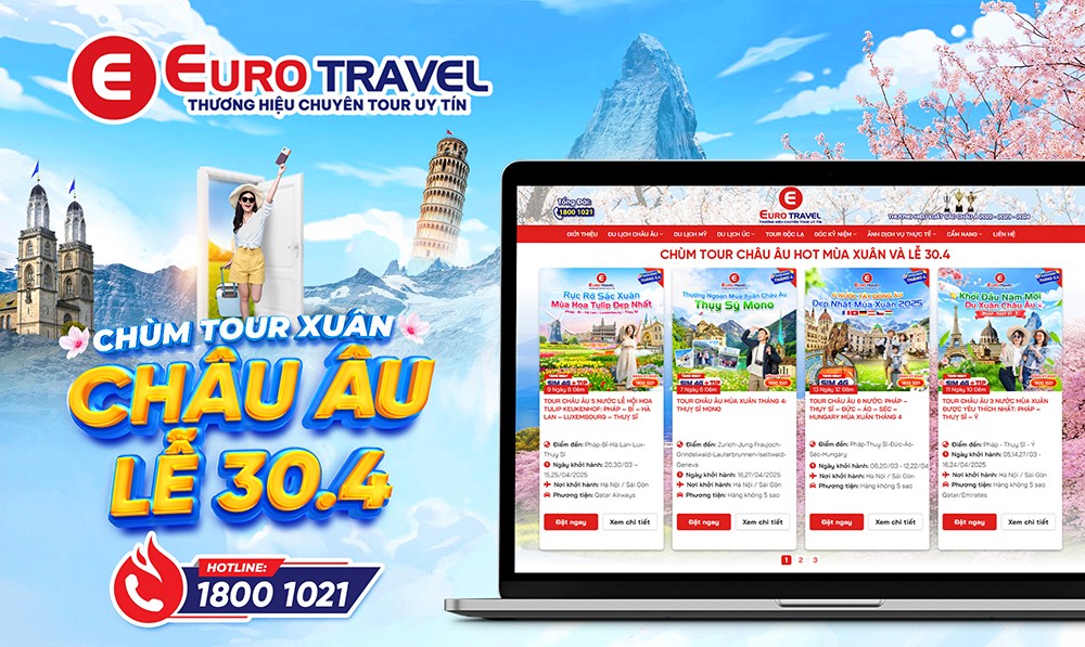 Hành trình du lịch Châu Âu được hàng triệu du khách lựa chọn khi lần đầu đặt chân đến Châu Âu: Cung đường vàng 3 nước được yêu thích nhất 