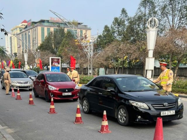 Hơn 1 tháng triển khai Nghị định 168, xử phạt gần 9 tỉ đồng vi phạm nồng độ cồn