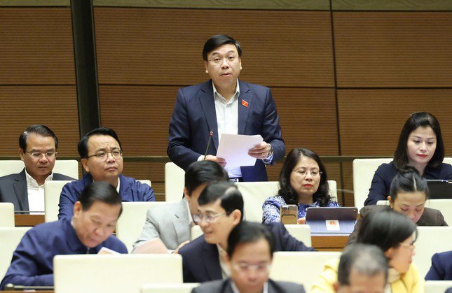 Đại biểu Nguyễn Văn Mạnh. Ảnh: Như Ý.