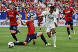 Trực tiếp bóng đá Osasuna - Real Madrid:  " Kền kền trắng "  đang thăng hoa (La Liga)