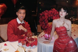 Văn Thanh và bạn gái tin đồn lộ dấu hiệu hẹn hò tối Valentine