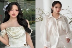 Hoa hậu Thanh Thủy biến hóa phong cách tài tình với loạt trang phục trắng