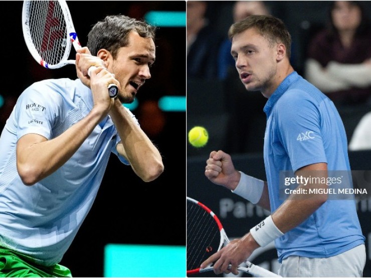 Video tennis Medvedev - Medjedovic: Sao trẻ tạo “địa chấn“ bất ngờ (Marseille Open)