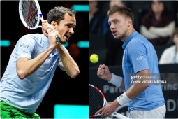 Video tennis Medvedev - Medjedovic: Sao trẻ tạo  " địa chấn "  bất ngờ (Marseille Open)