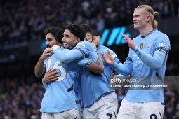 Man City thắng tưng bừng trước Newcastle, cùng Marmoush mơ quật ngã Real