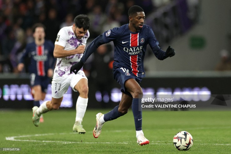 PSG gặp khá nhiều khó khăn trước Toulouse