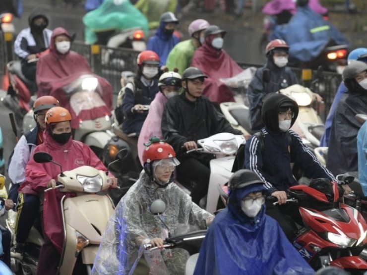 Miền Bắc rét cả tuần, kèm mưa phùn, nồm ẩm