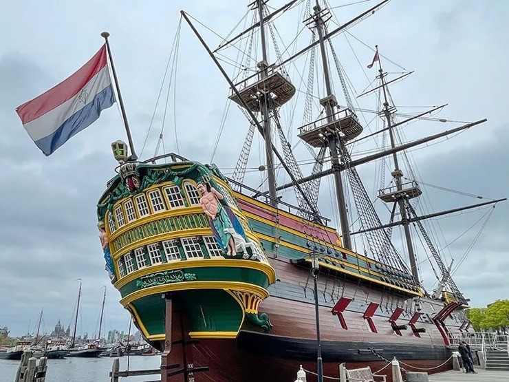 VOC phát triển mạnh nhờ vào công nghệ đóng tàu vượt trội của Hà Lan thời kỳ này. 