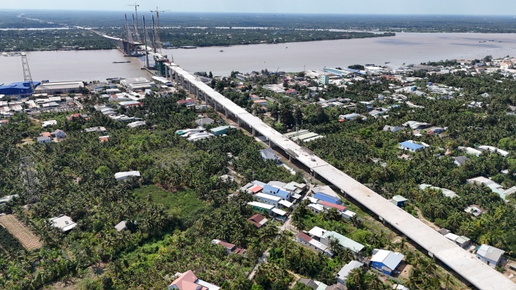 Cầu Rạch Miễu 2 trước thời điểm hợp long - 9