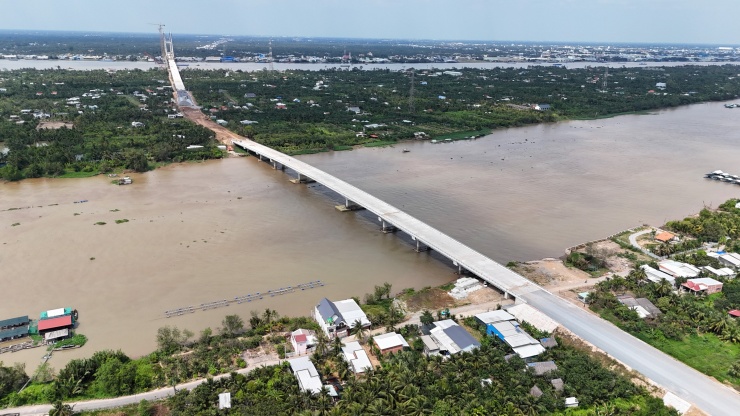 Cầu Rạch Miễu 2 trước thời điểm hợp long - 14