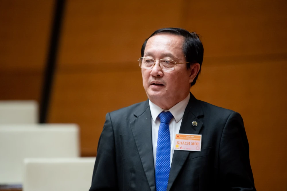 Quốc hội đã biểu quyết thông qua đề nghị của Thủ tướng phê chuẩn miễn nhiệm chức vụ Bộ trưởng Bộ KH&amp;CN đối với ông Huỳnh Thành Đạt. Ảnh: QH