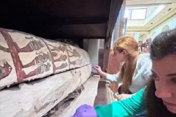 Thế giới - Ngửi mùi 9 xác ướp Ai Cập, các nhà khoa học bị sốc